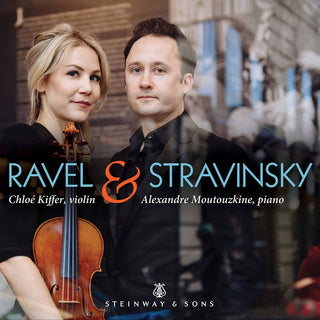 the album cover for Stravinsky / Kiffer / Moutouzkine - Ravel & Stravinsky