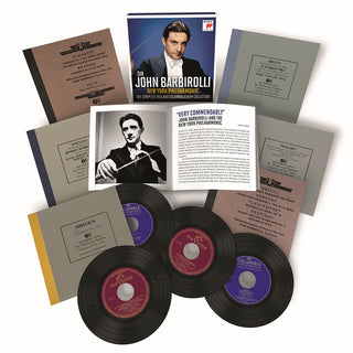 the album cover for Bruch / Barbirolli / New York Philharmonic Orch - Complete RCA & Columbia