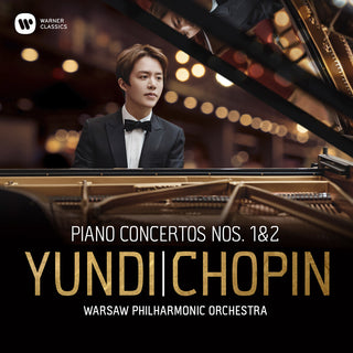 the album cover for Yundi - Chopin Piano Concertos Nos. 1 & 2 [Digipak]