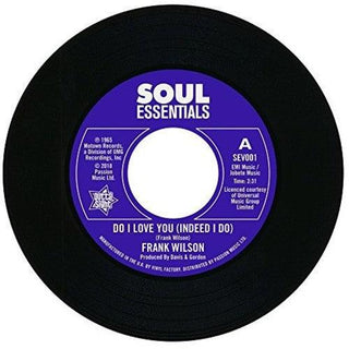 Frank Wilson- Do I Love You (Indeed I Do) / Sweeter As The Days Go By (Vinyl)