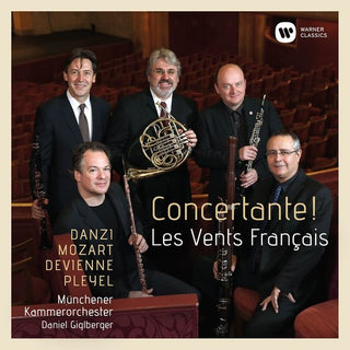 the album cover for Les Vents Francais / Daniel Giglberger - Concertante
