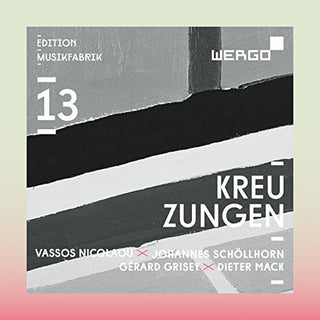 the album cover for Grisey / Musikfabrik - Kreuzungen