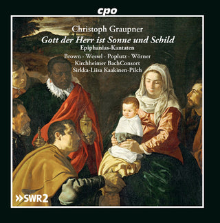 the album cover for Graupner / Brown / Poplutz - Epiphany Cantatas