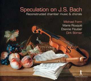 the album cover for J Bach S / Rowuie / Borner - Reconstructed Chamber Music & Chorals