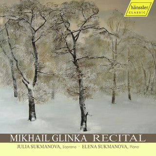 the album cover for Glinka - Mikhail Glinka Recital