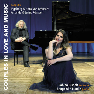 the album cover for Bisholt / Bronsart / Rontgen - Couples in Love & Music