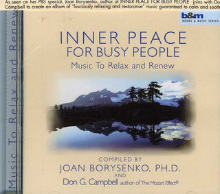 the album cover for Joan Borysenko - Inner Peace for Busy People