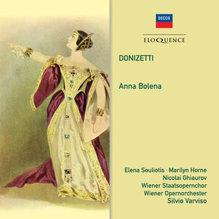 the album cover for Donizetti / Silvio Varviso - Donizetti: Anna Bolena