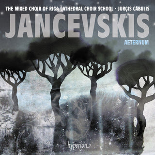 the album cover for Riga Cathedral Choir School Mixed Choir / Cabulis - Jancevskis: Aeternum