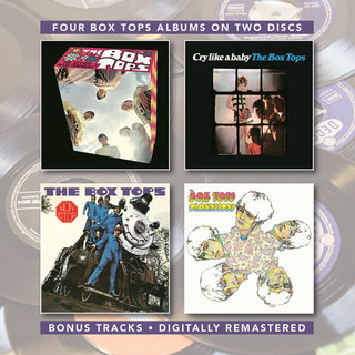 the album cover for Box Tops - Letter / Neon Rainbow / Cry Like A Baby / Non Stop / Dimensions