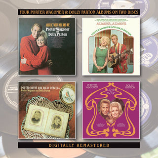 Porter Wagoner & Dolly Parton- Just Between You & Me / Always Always / Porter Wayne & Dolly Rebecca / Love & Music [Import] (United Kingdom - Import) (CD)