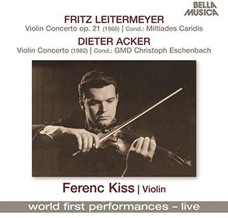 the album cover for Acker / Kiss - Violin Concerto