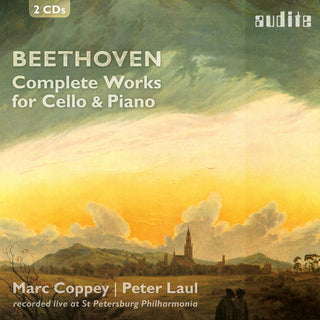 the album cover for Beethoven / Coppey / Laul - Complete Works for Cello & Piano
