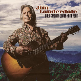 the album cover for Jim Lauderdale - When Carolina Comes Home Again