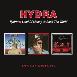 the album cover for Hydra - Hydra / Land Of Money / Rock The World
