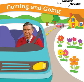 the album cover for Mister Rogers - Coming & Going