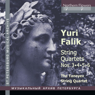 the album cover for Taneyev String Quartet - Falik / String Quartets No 3 4 5 & 6