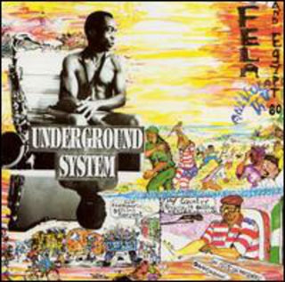 the album cover for Fela Kuti - Underground System