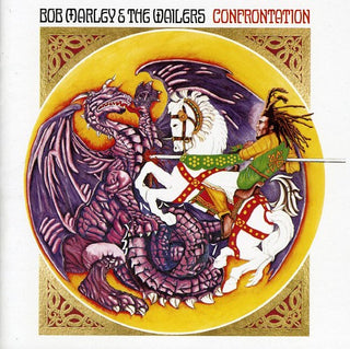 the album cover for Bob Marley & The Wailers - Confrontation