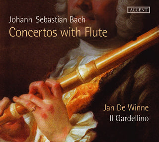 the album cover for J Bach S / Winne - Concertos with Flute