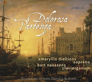 the album cover for Heinichen / Dieltiens / Naessens - Dolorosa Partenza