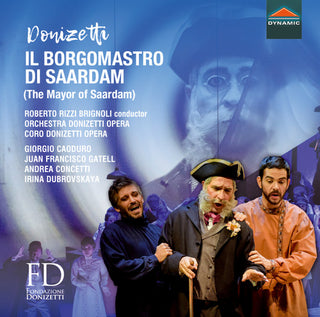 the album cover for Donizetti / Caoduro / Gatell - Il Borgomastro Di Saardam