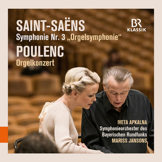 the album cover for Poulenc / Apkalna / Jansons - Symphony 3 in C Minor