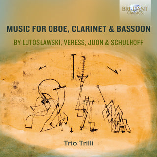 the album cover for Juon / Trio Trilli - Music for Oboe & Clarinet