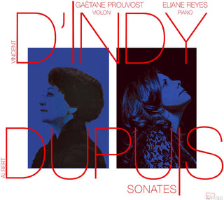 the album cover for Dindy / Reyes / Prouvost - Dupuy Sonates