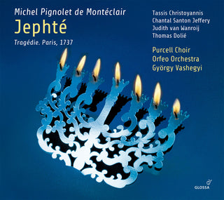 the album cover for Monteclair / Christoyannis / Vashegyi - Jephte