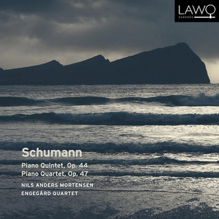 the album cover for Nils Anders Mortensen - Piano Quintet / Piano Quartet