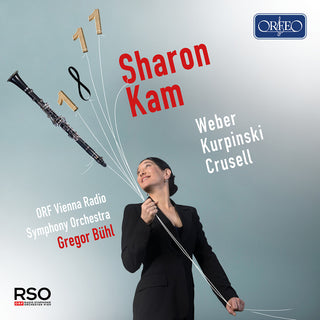 the album cover for Crusell / Kam / Buhl - Sharon Kam Plays Weber