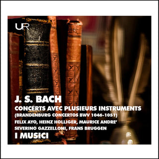 the album cover for J Bach S / I Musici - Concerts