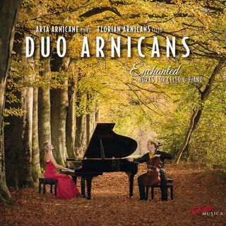the album cover for J Bach S - Enchanted / Works for Cello & Piano