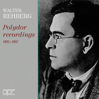 the album cover for Brahms / Rehberg - Polydor Recordings