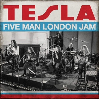 the album cover for Tesla - Five Man London Jam [2 LP]