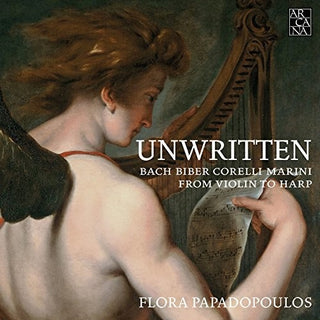 the album cover for J Bach S / Papadopoulos - Unwritten