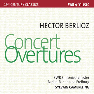 the album cover for Berlioz - Concert Overtures
