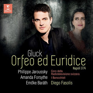 the album cover for Jaroussky / Amanda Forsythe / Barath,Emoke - Gluck: Orfeo Ed Euridice