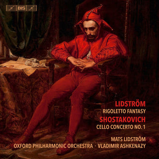the album cover for Shostakovich / Lidstrom - Rigoletto Fantasy / Cello Concerto 1