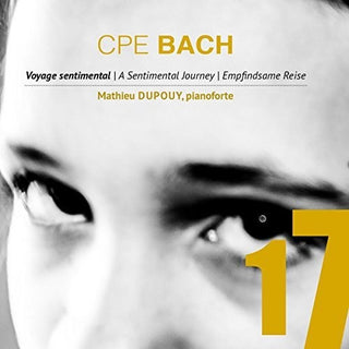 the album cover for C Bach PE / Dupouy - Sentimental Journey / Music for Fortepiano