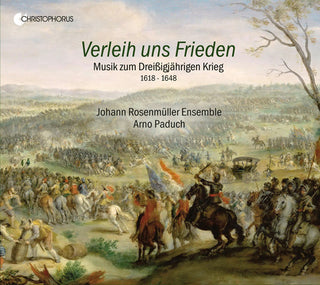 the album cover for Schutz / Paduch - Verleih Uns Frieden / Music for Thirty Years War