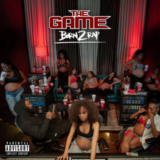 the album cover for The Game - Born 2 Rap