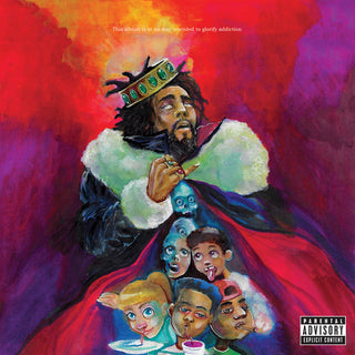 the album cover for J. Cole - KOD