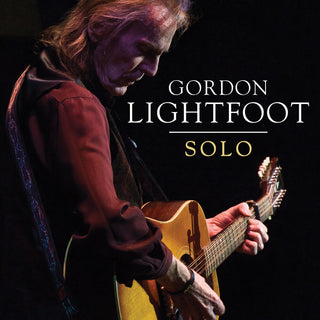 the album cover for Gordon Lightfoot - Solo