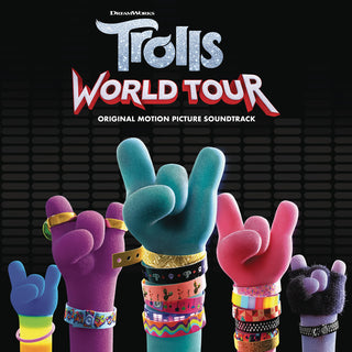 the album cover for Trolls [Movie] - Trolls: World Tour (Original Motion Picture Soundtrack) [LP]