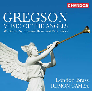 the album cover for Gregson / London Brass / Gamba - Music of the Angels