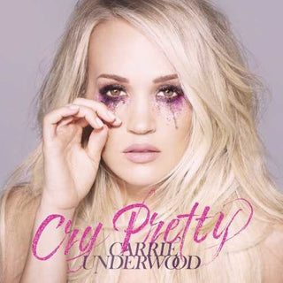 the album cover for Carrie Underwood - Cry Pretty