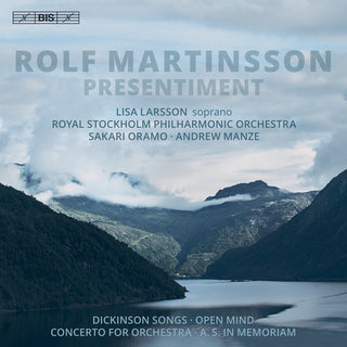 the album cover for Dickinson / Larsson - Presentiment