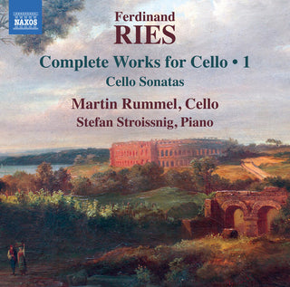 the album cover for Ries / Rummel - Complete Works for Cello 1